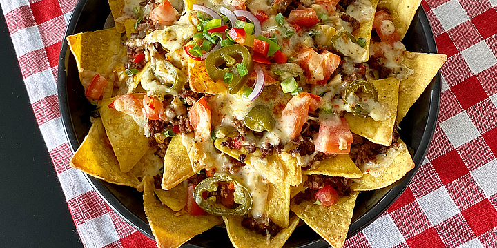 Nachos gratinés à la raclette