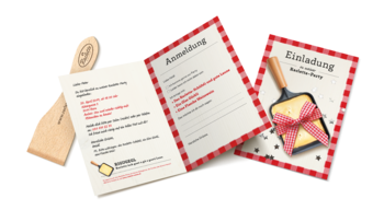 Einladungskarte Advent