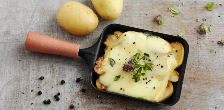 Raclette mit Champignons Raclette mit Champignons