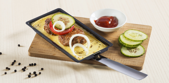 Raclette Cheeseburger Raclette Cheeseburger