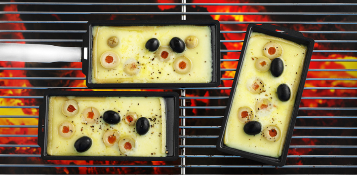 Raclette aux olives