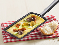 Raclette Mediterran vegetarisch