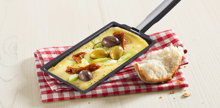 Raclette Mediterran vegetarisch