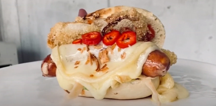 TRAUFFER's "The Raclette Dog" TRAUFFER's "The Raclette Dog"