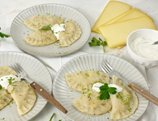 Pierogi à la suisse