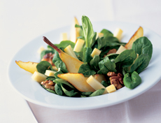 Raclette Pear Salad