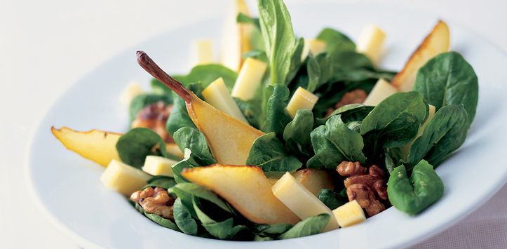 Raclette Pear Salad