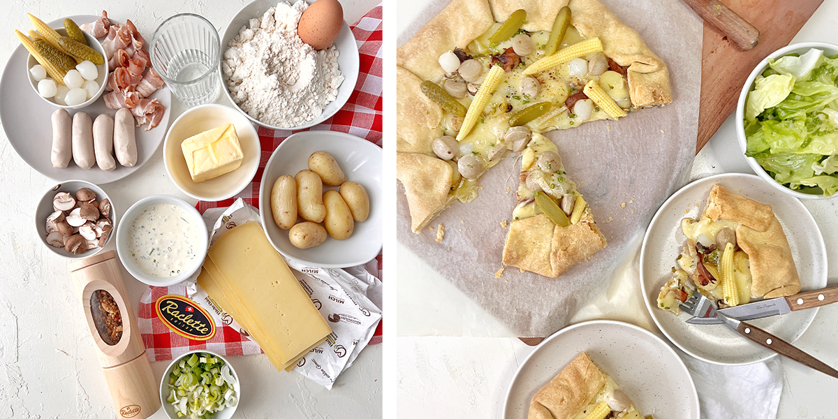 Raclette Galette - Die perfekte Resteverwertung Raclette Galette - Die perfekte Resteverwertung