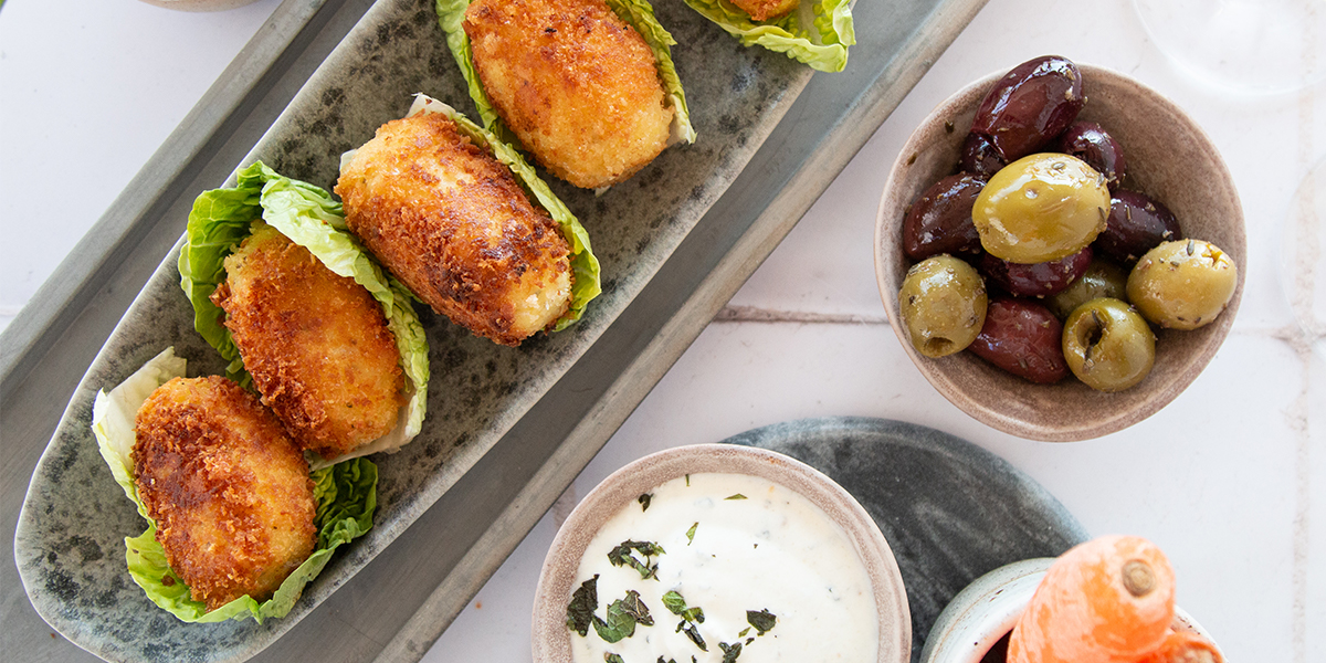 Croquettes au fromage à raclette