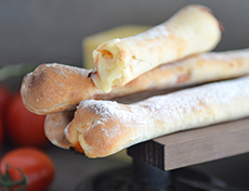 Raclette Pizza-Sticks