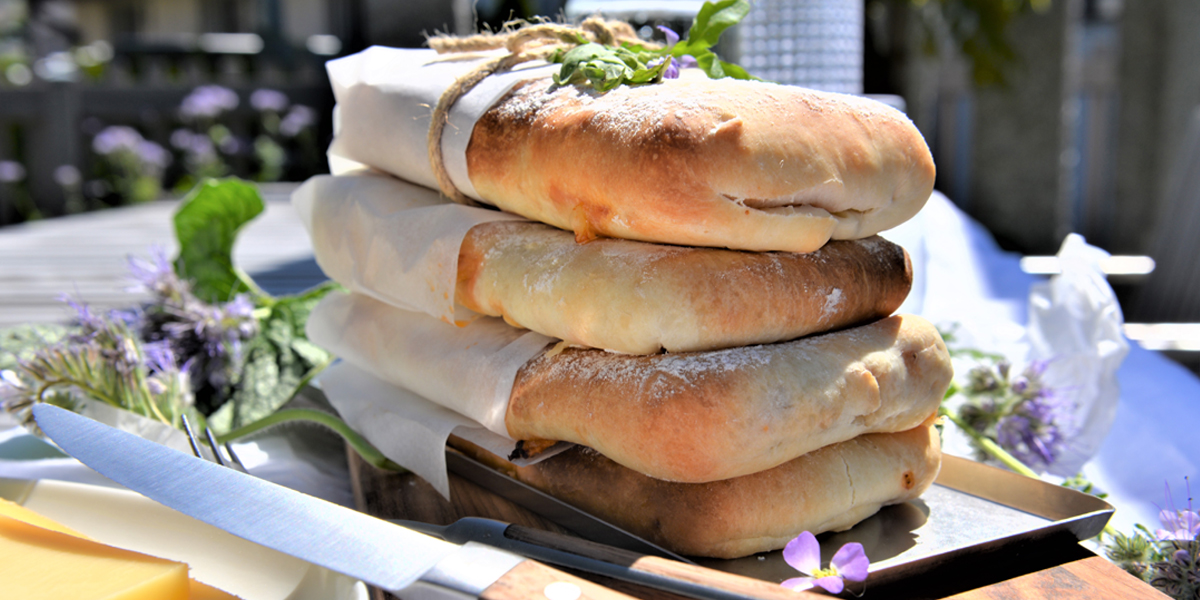 Raclette Pizza Bread