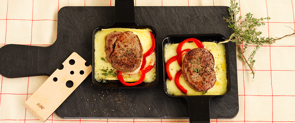 Raclette mit Rindsfilet Raclette mit Rindsfilet