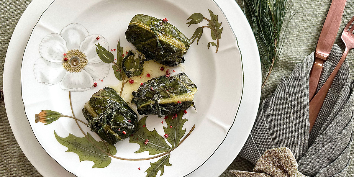 Trüffel Raclette-Capuns