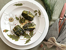 Trüffel Raclette-Capuns