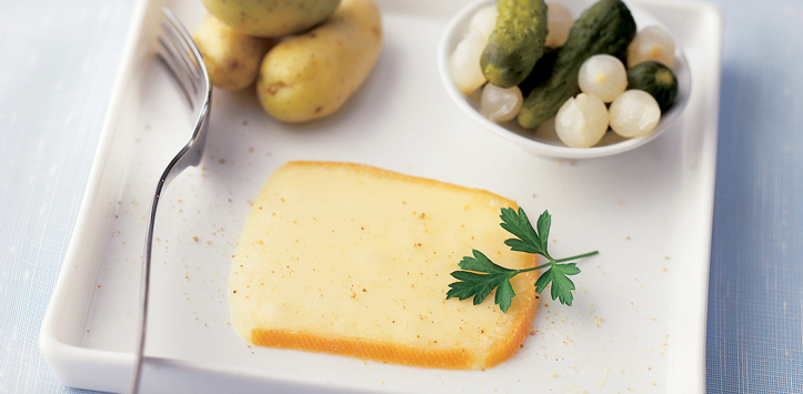 Express-Ur-Raclette aus der Mikrowelle