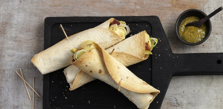 Wraps mit Raclettekäse Wraps mit Raclettekäse